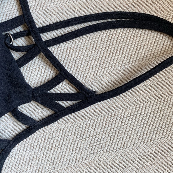 Nisse black Maxi dress size 10 - Picture 5 of 6